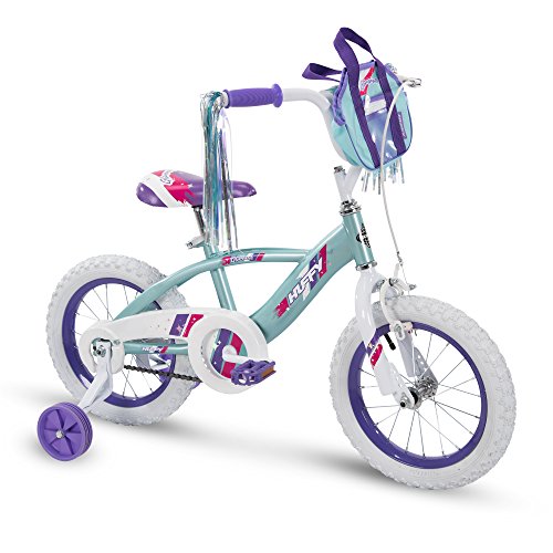Algopix Similar Product 20 - Huffy 14 Glimmer Girls Bike Sea