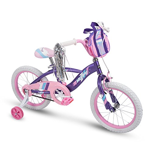 Algopix Similar Product 20 - Huffy 18" Glimmer Girls Bike, Amethyst