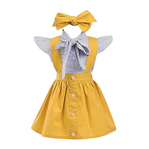 Algopix Similar Product 18 - Toddler Baby Girl Outfit Polka Dot
