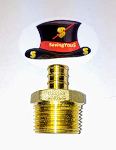 Algopix Similar Product 16 - CONBRACO APXMA3412 34 MPT X12BARB PEX