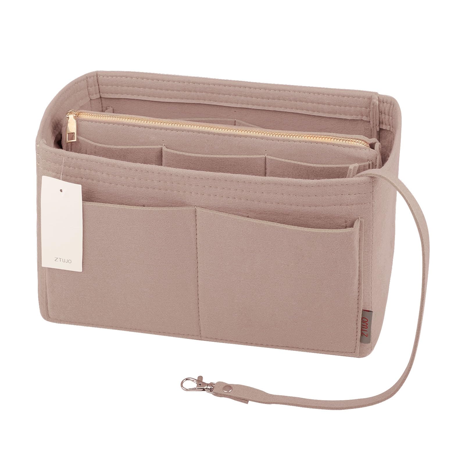 Algopix Similar Product 13 - ZTUJO Purse Organizer Insert Felt Bag