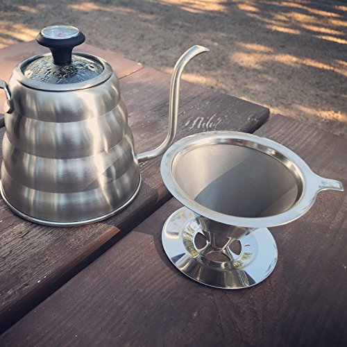 Algopix Similar Product 2 - Stainless Steel Pour Over Coffee