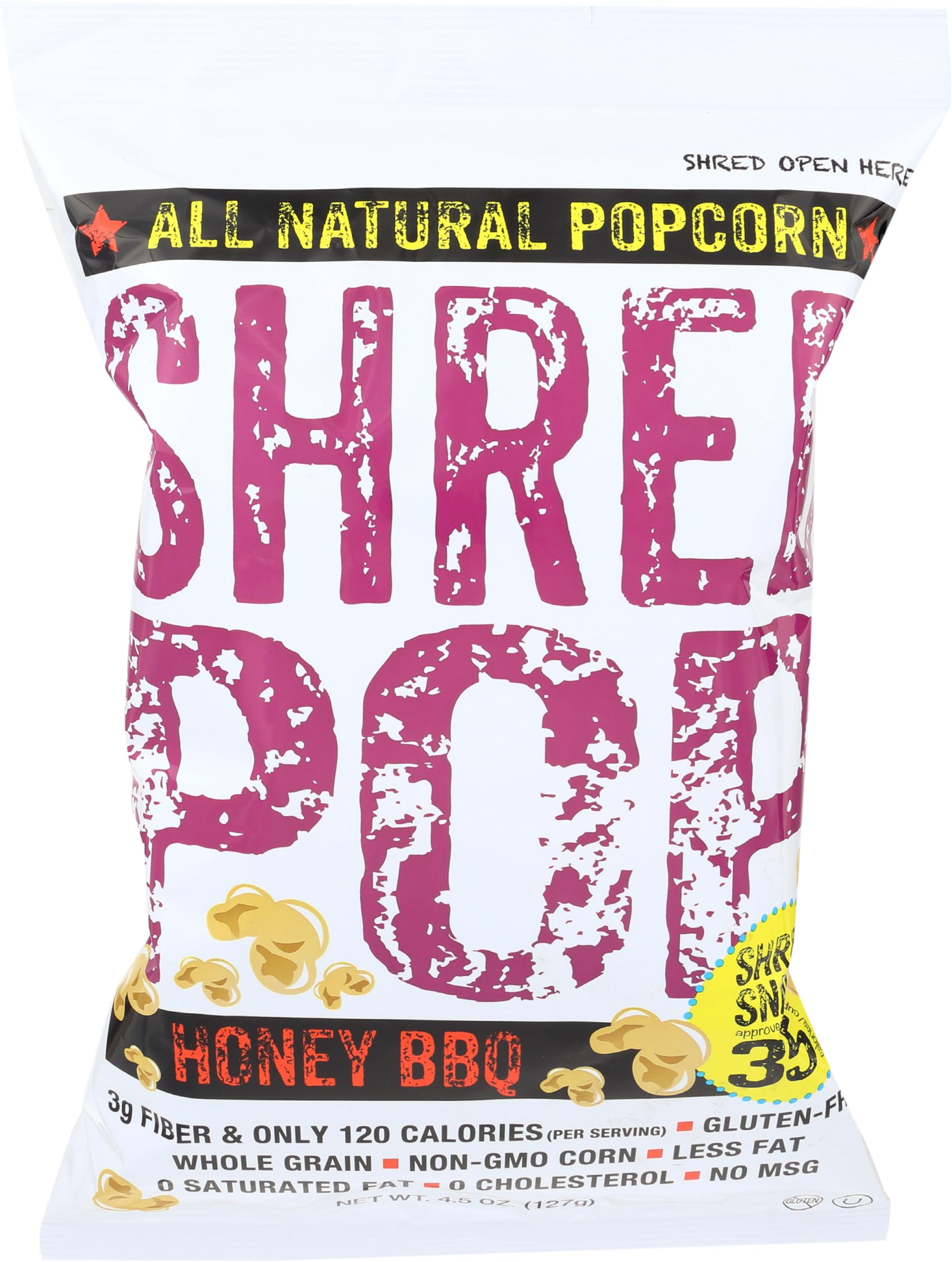 Algopix Similar Product 1 - SHRED POP Honey Bbq, 4.5 OZ
