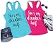 Algopix Similar Product 1 - Shes my Drunker Half Tank Top