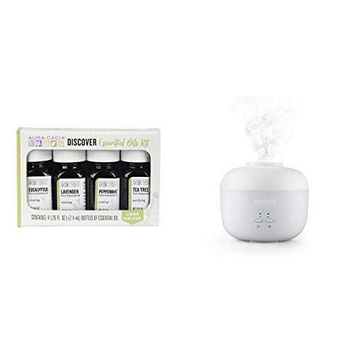 Algopix Similar Product 17 - Aura Cacia Discover Essential Oils Kit