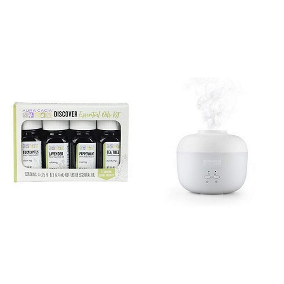 Algopix Similar Product 14 - Aura Cacia Discover Essential Oils Kit