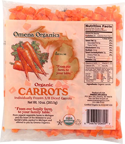Algopix Similar Product 9 - Omena Organics Carrots Organic 10