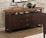 Algopix Similar Product 8 - Benzara Wooden Server Buffet with
