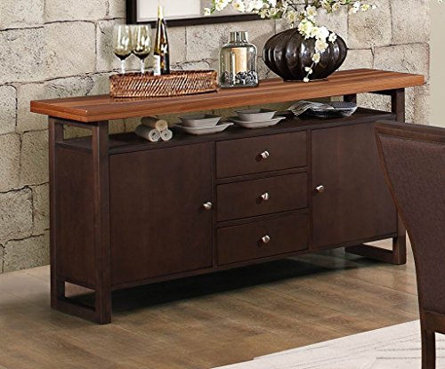Algopix Similar Product 4 - Benzara Wooden Server Buffet with