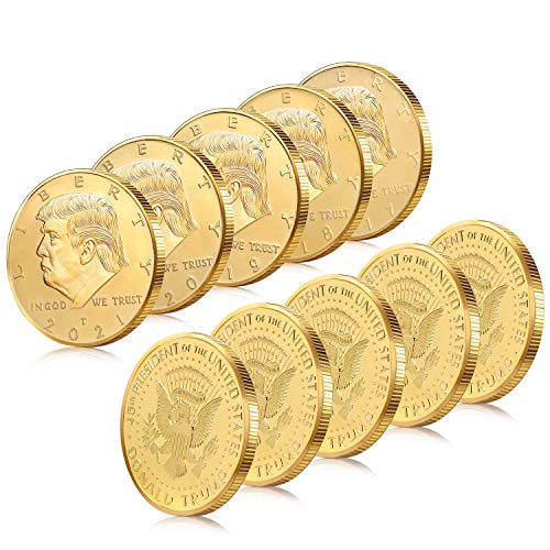 Algopix Similar Product 14 - 12PackDonald Trump Gold Coin Token
