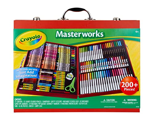 Algopix Similar Product 9 - Crayola Masterworks Art Case 200