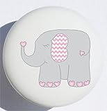 Algopix Similar Product 7 - Single Pink Elephant Jungle Safari