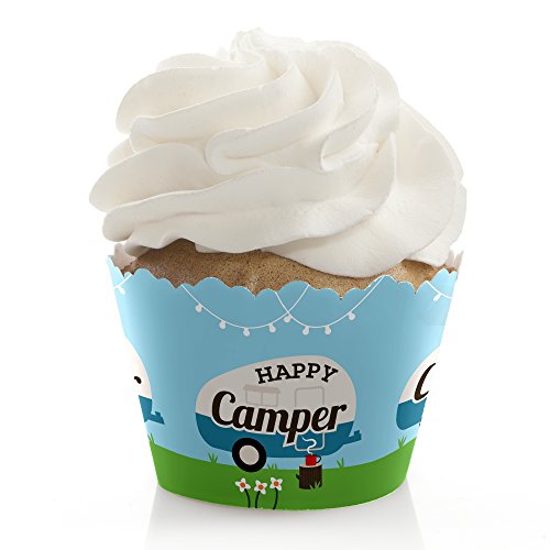 Algopix Similar Product 19 - Happy Camper  Camping Baby Shower or