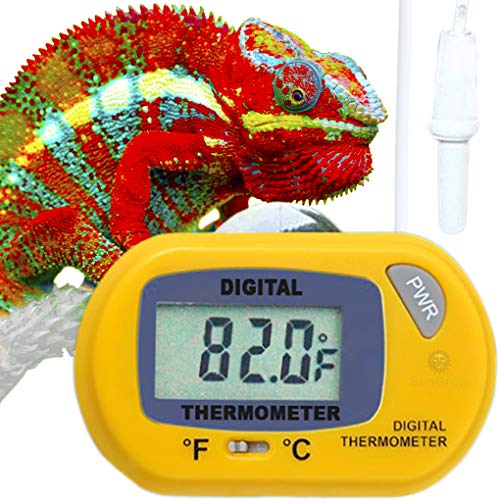 Algopix Similar Product 8 - SunGrow Reptile Digital Thermometer