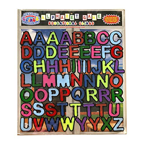 Algopix Similar Product 2 - Alphabet and Letters Thick Gel Clings