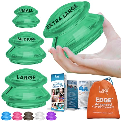 Algopix Similar Product 9 - LURE Essentials Edge Cupping Therapy