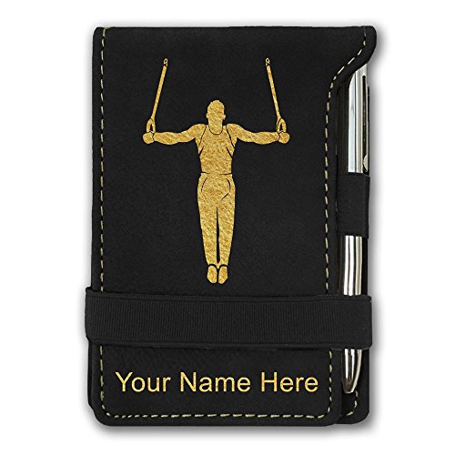 Algopix Similar Product 7 - Mini Notepad Gymnast Man Personalized
