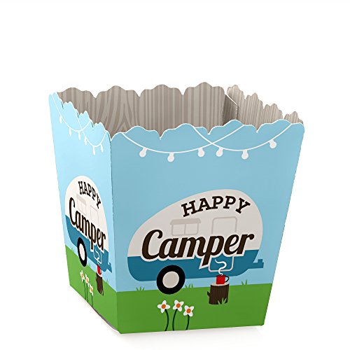 Algopix Similar Product 9 - Big Dot of Happiness Happy Camper 