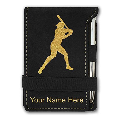 Algopix Similar Product 14 - Mini Notepad Baseball Player 1