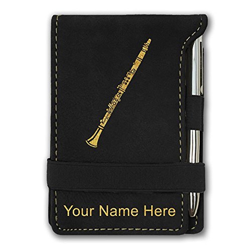 Algopix Similar Product 14 - Mini Notepad Clarinet Personalized