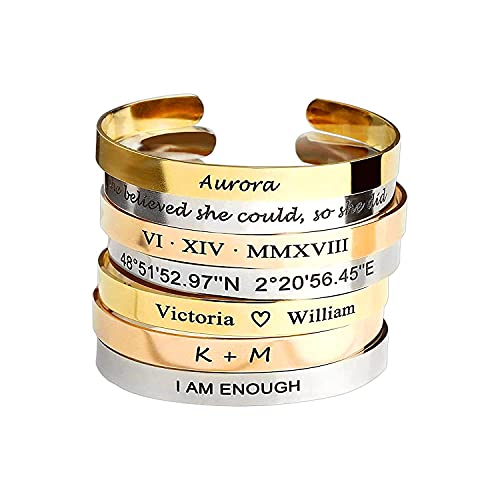 Algopix Similar Product 6 - Cuff Bracelet Graduation Gift for Her