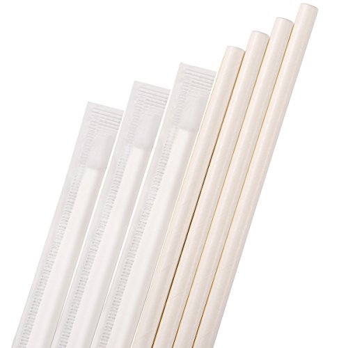 Algopix Similar Product 6 - DyeFree Paper StrawsPlasticless 200
