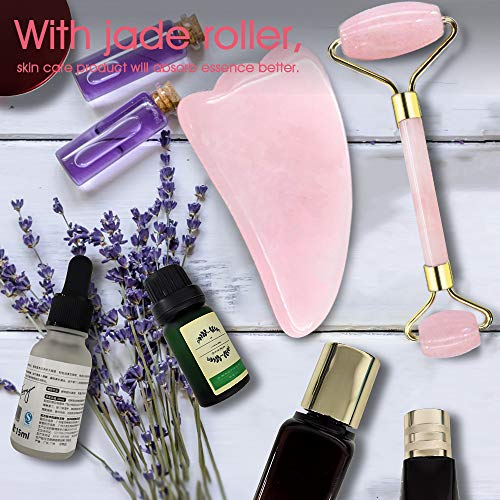 Algopix Similar Product 17 - Jade Roller For Face  100 Real