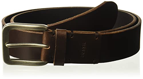 Algopix Similar Product 11 - Fossil Mens Otis Leather Belt Brown