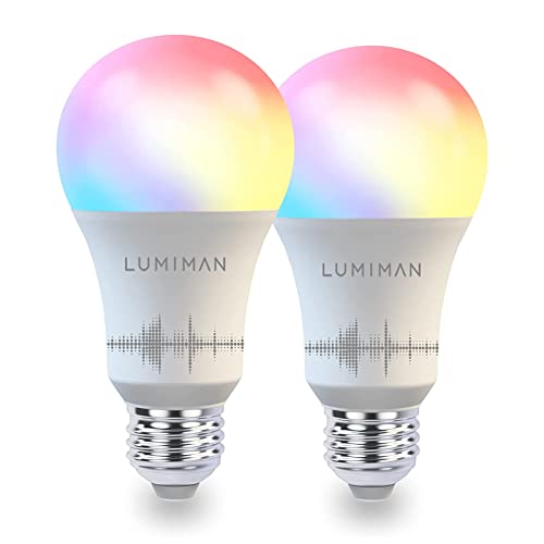 Algopix Similar Product 3 - LUMIMAN Smart Light Bulbs Alexa Light
