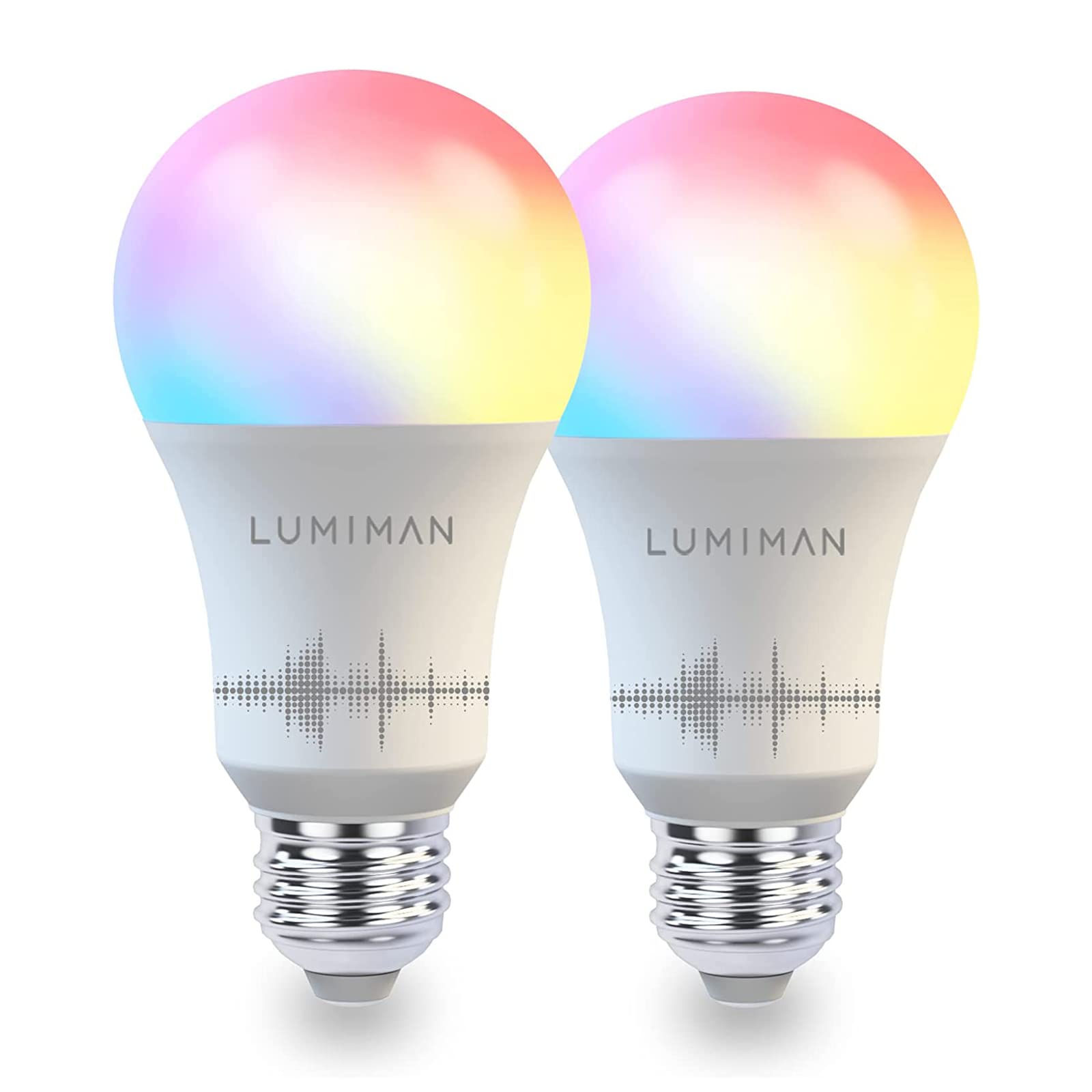 Algopix Similar Product 7 - LUMIMAN Smart Light Bulbs Alexa Light