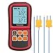 Algopix Similar Product 17 - Kamtop Digital Thermometer Dual