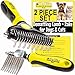 Algopix Similar Product 19 - ShedTitan Dog Dematting Tools  2 PC