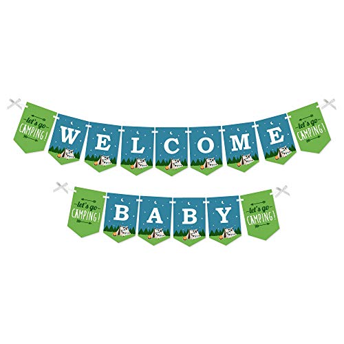 Algopix Similar Product 13 - Happy Camper Camping Baby Shower