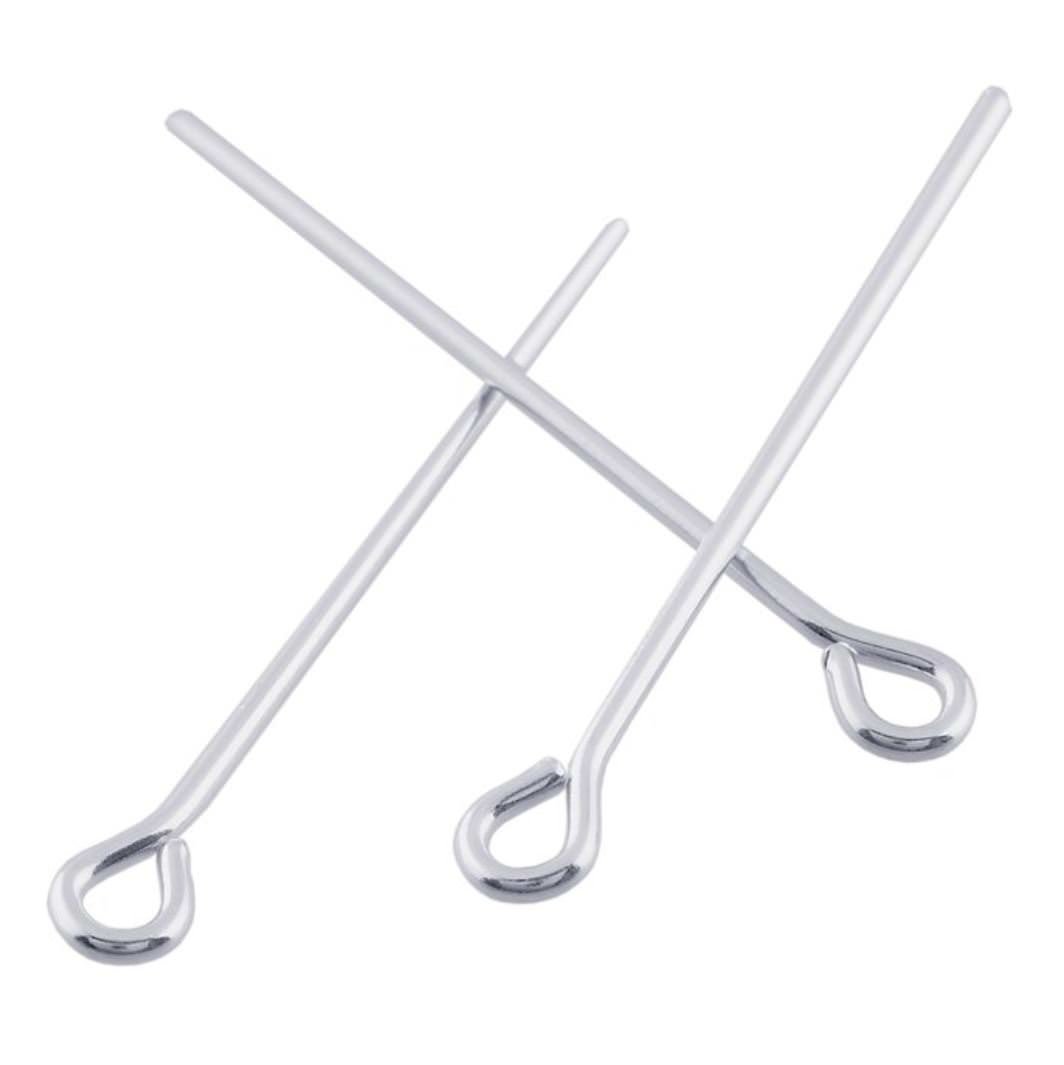 Algopix Similar Product 6 - 400pcs Eye Pins Eyepin 30mm 12 Inch