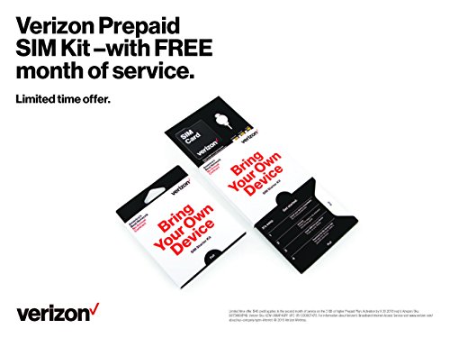 Algopix Similar Product 18 - Verizon Prepaid Sim Kit with FREE 2nd