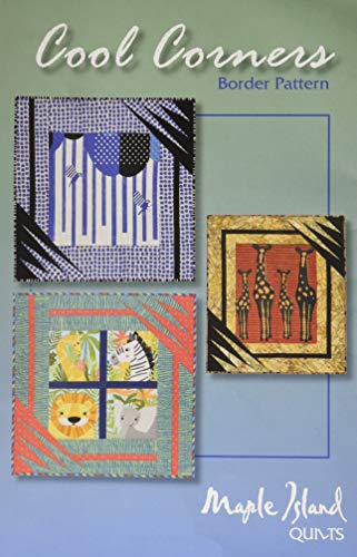 Algopix Similar Product 9 - Maple Island Quilts MIQ241 Cool Corners