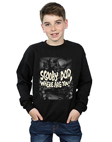 Algopix Similar Product 14 - Scooby Doo Boys Scary Castle Sweatshirt