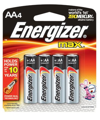 Algopix Similar Product 4 - Eveready Battery E91BP4 4PkAA