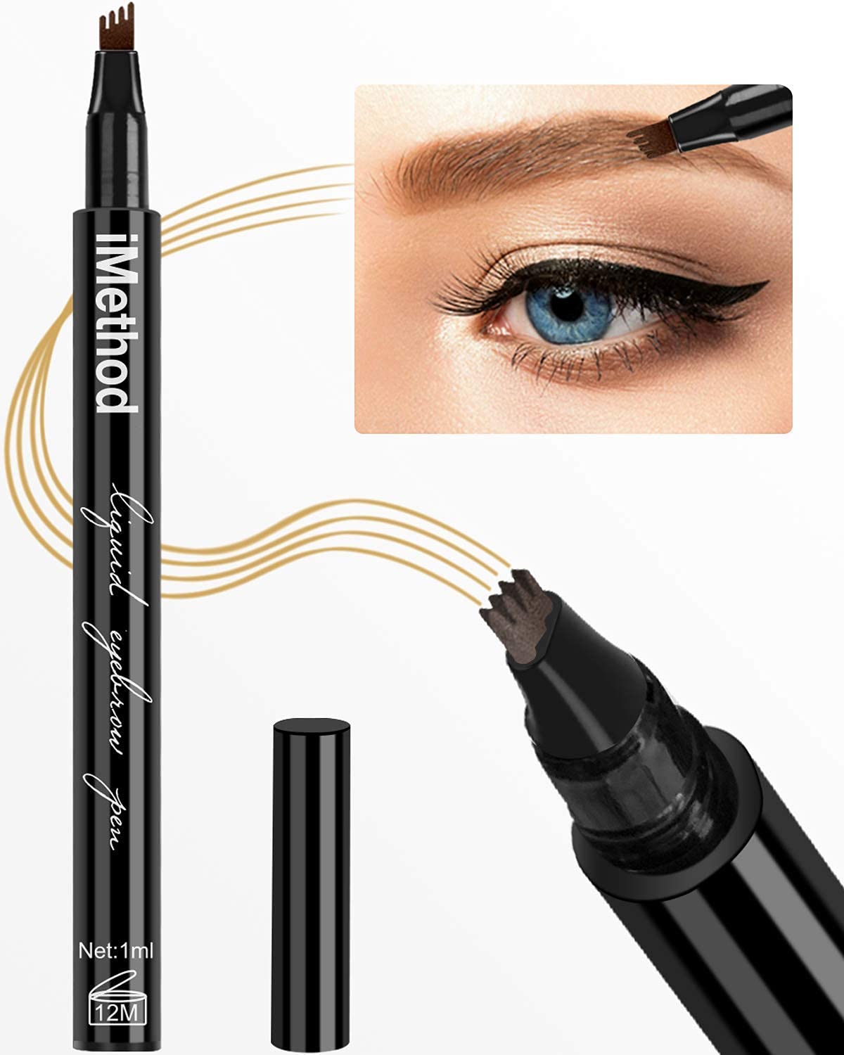 Algopix Similar Product 10 - iMethod Eyebrow Pen  iMethod Eye Brown