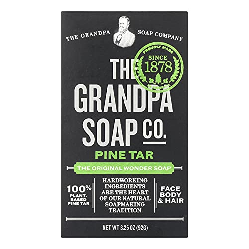 Algopix Similar Product 5 - Grandpa's Pine Tar Bar Soap - 3.25 oz