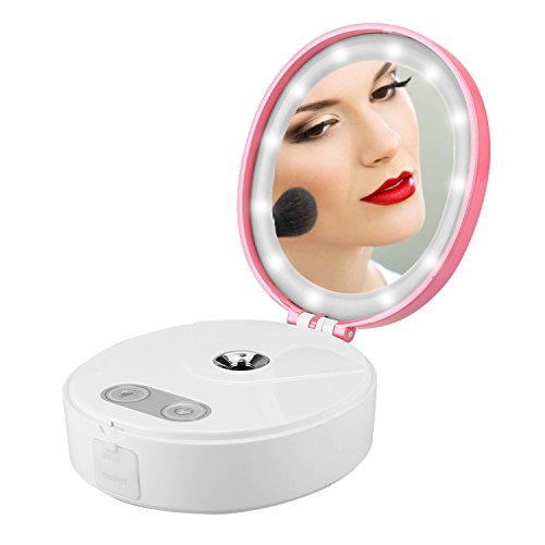 Algopix Similar Product 6 - LED Makeup Mirror3In1 Folding