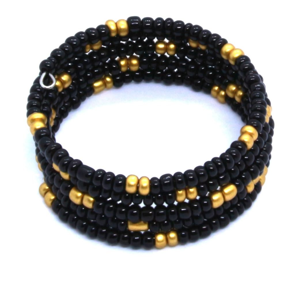 Algopix Similar Product 18 - Memory Wire Handmade Wrap Beaded