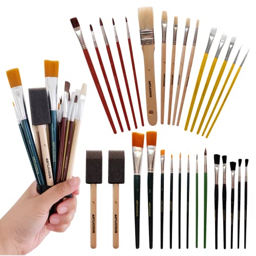 Algopix Similar Product 1 - Artlicious Paint Brush Set  Pack of