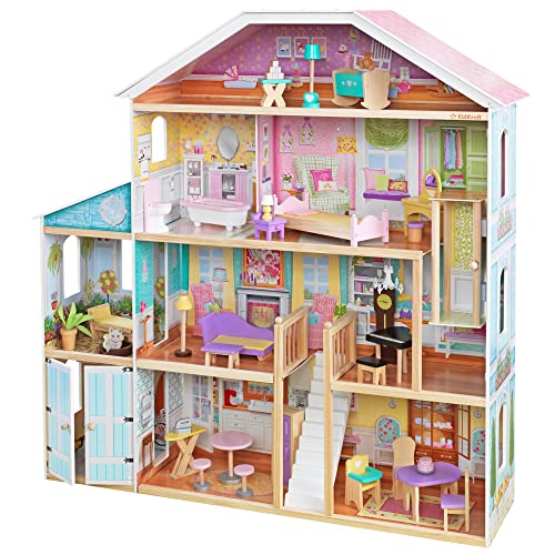 Algopix Similar Product 2 - KidKraft Grand View Mansion Wooden