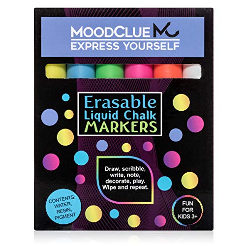 Algopix Similar Product 16 - MoodClue Liquid chalk markers erasable