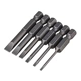 Algopix Similar Product 2 - Yibuy 6PCS 635mm Hex Shank Flat Head
