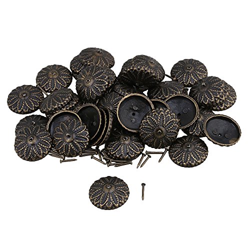 Algopix Similar Product 3 - Yibuy 50pcs Bronze Wood Furniture Nails