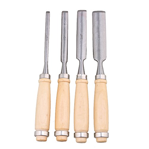 Algopix Similar Product 6 - Yibuy 4PCS Wood Color Carbon Steel Wood