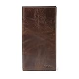 Algopix Similar Product 18 - Fossil Derrick Executive Wallet Brown