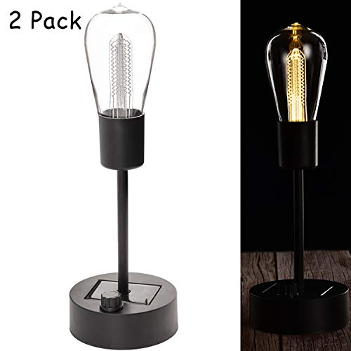 Algopix Similar Product 4 - GIGALUMI 2 Pack Solar Edison Table